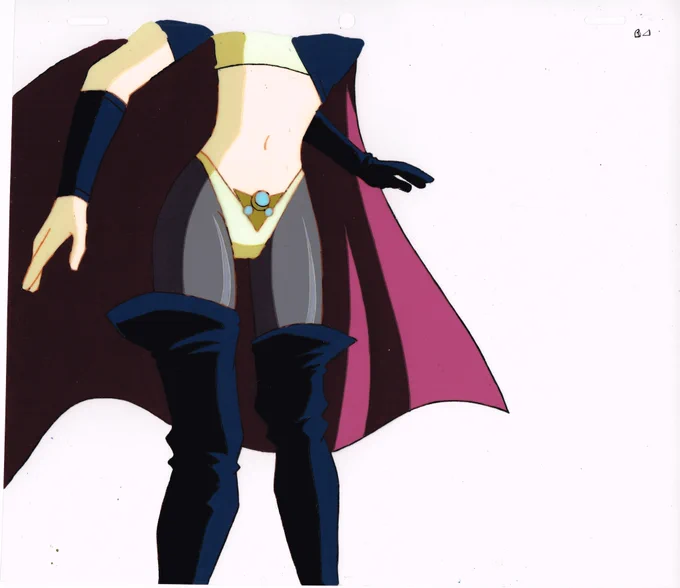 Slayers Next Animation Cel and Douga Scan of Martina from episode 20 Can't Stop Going! Aim for the Valley of Dragons!