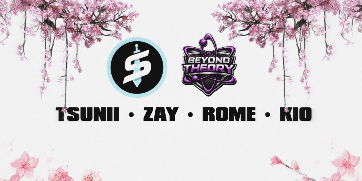 BeyondTheoryGG's tweet photo. We’d like to announce our partnership and official @U18CODLeague roster.

@BeyondTheoryGG x @SlainGGs 

🧬 @rTsunii 
🗡️ @KioDaOne 
🧬 @ZayWalkin 
🗡️ @JssRome 

Watch us face off against the winner of @HTownSpartansGG vs @ChicagoShrub on stream ‼️

Link: https://t.co/k2zE3hTWz0 https://t.co/Wu9jSC7TuP