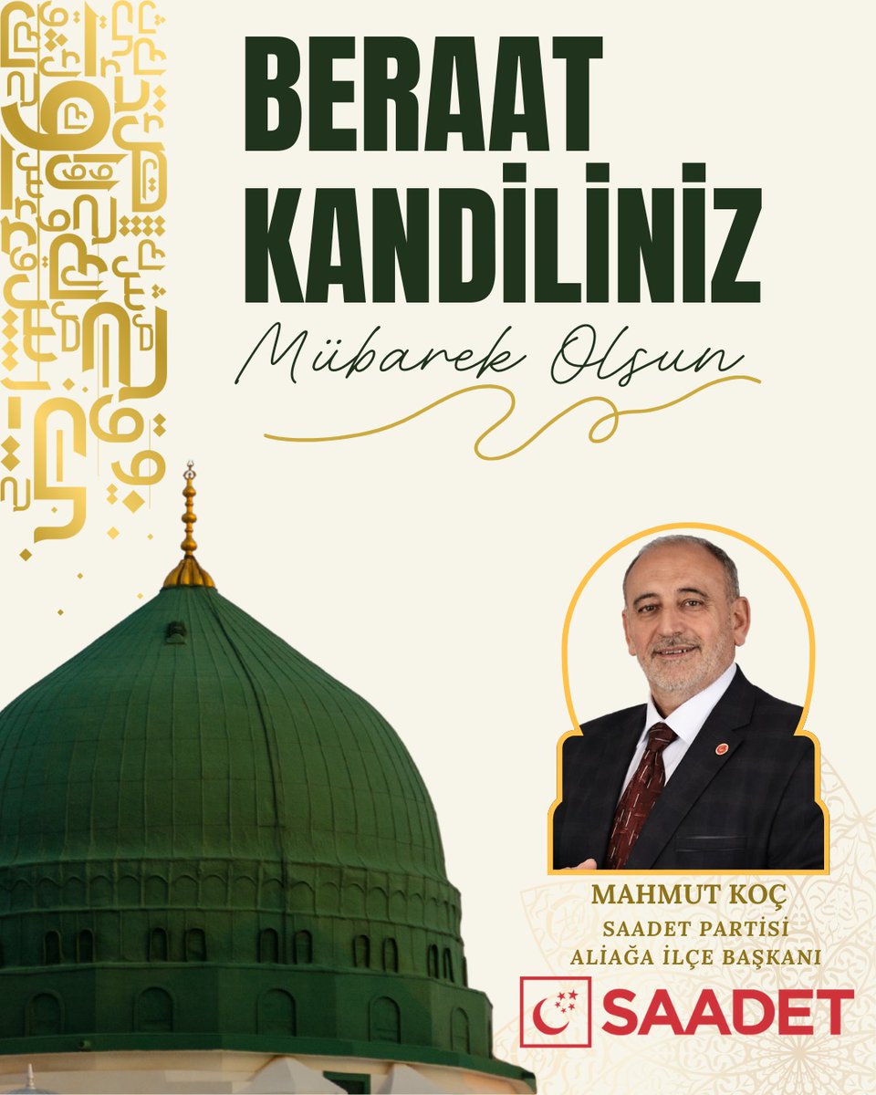 Gönüllerin bir olduğu, sevginin ve saygının eksik olmadığı bir dünya dileğiyle, Berat Kandiliniz mübarek olsun!