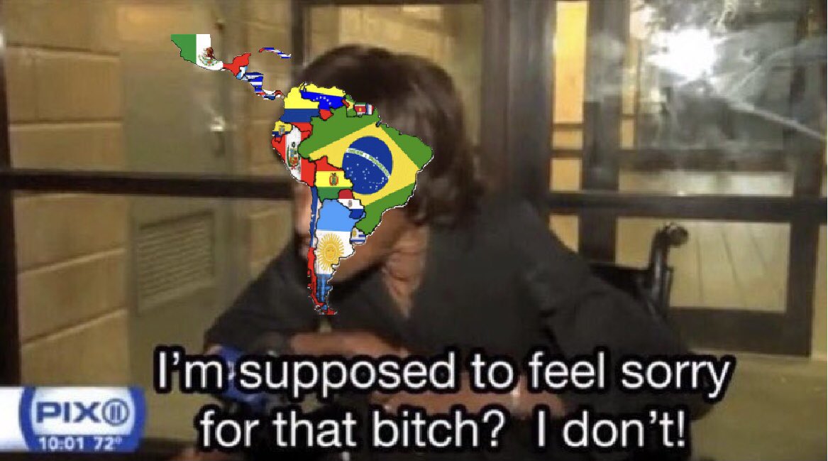 Nosotros no tenemos la culpa que sus connacionales sean unos racistas de mierda