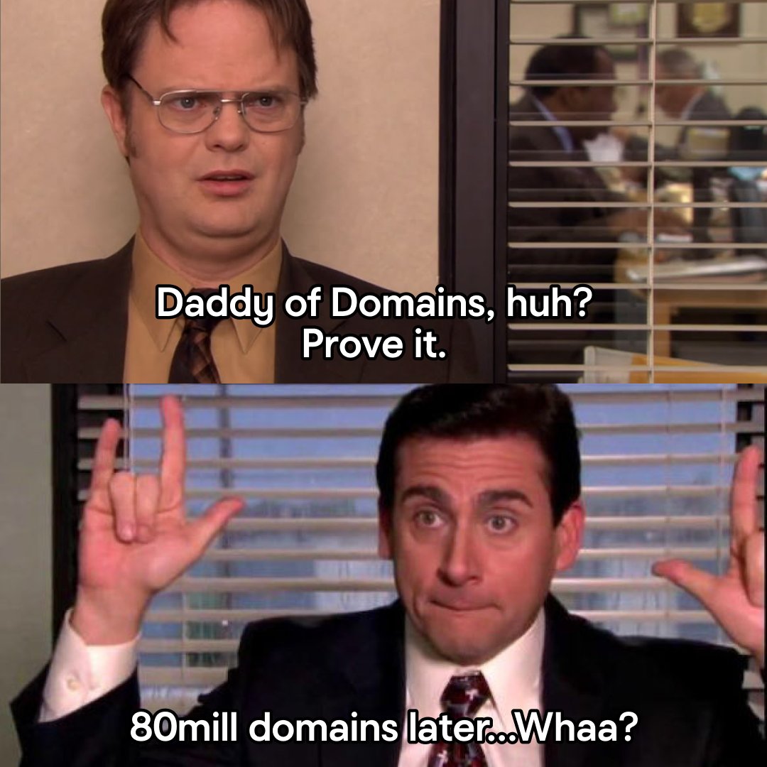 GoDaddy tweet media