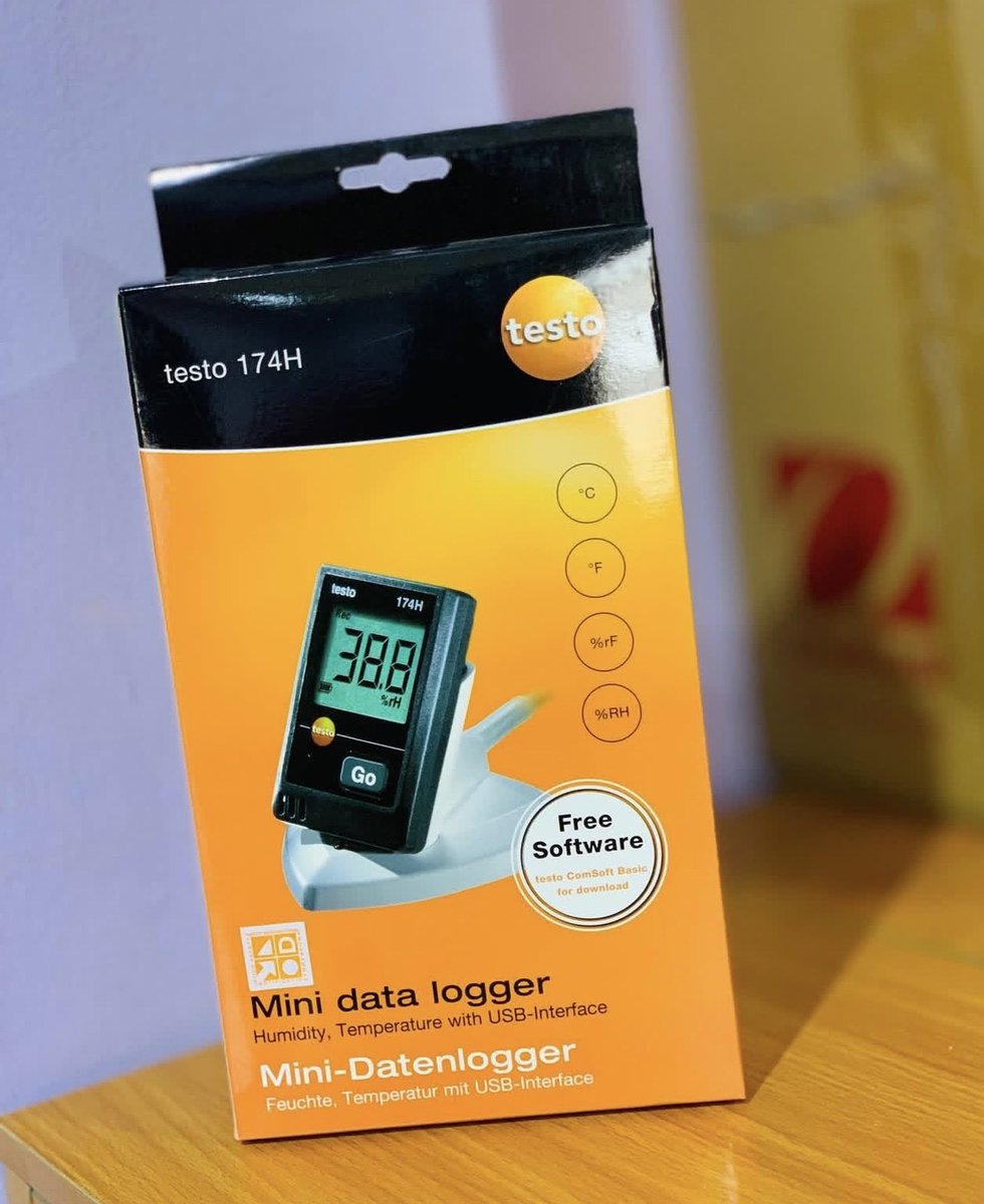 mannietronics's tweet photo. Precision matters in every environment.
The #Testo174H Mini Data Logger records temperature &amp; humidity with accuracy you can trust. ideal for labs, storage facilities, &amp; industrial monitoring. Compact. Reliable. Easy to use.
DM us. #IndustrialSolutions #MedicalDevices #DataLogger https://t.co/HgFVF2NfrJ