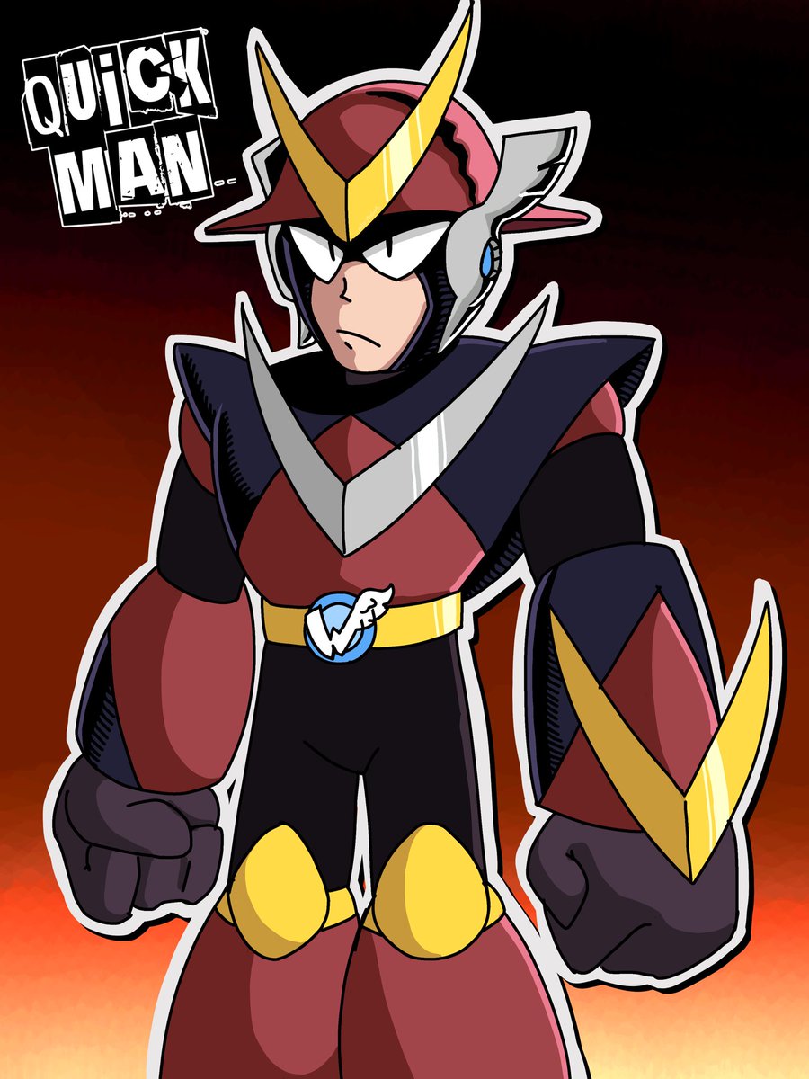 ToyChicken's tweet image. Quick Man - Megafell AU