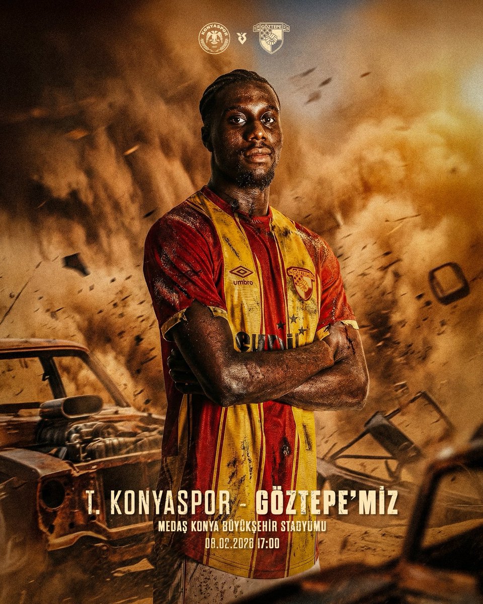 Goztepe's tweet image. Bugün 8 Şubat 2026 #GöztepeninMaçıVar