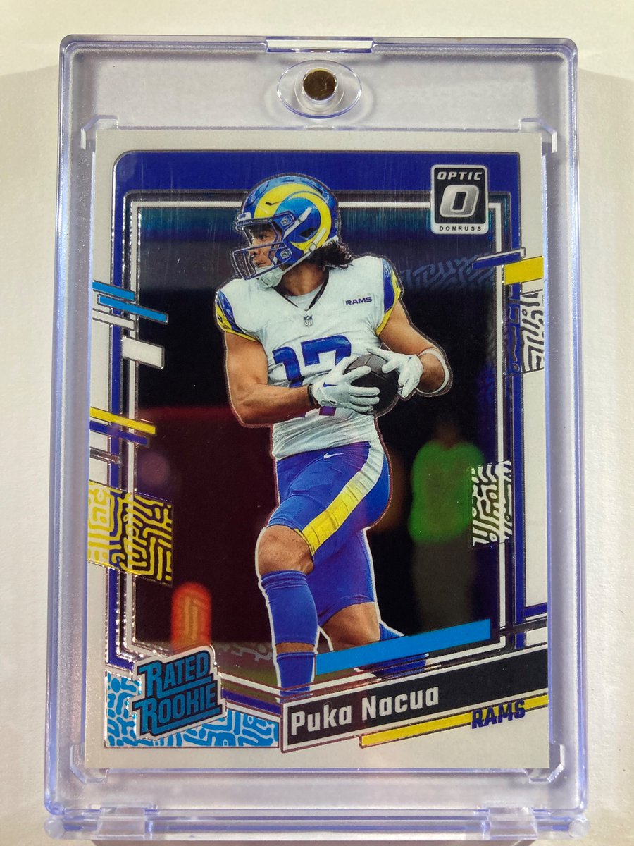 1218Sports's tweet image. 🎁Appreciation Day Giveaway🎁

Winner Announced Tuesday

🔥Puka Nacua Donruss Optic Rated Rookie #Rams

To enter
1. Follow
2. Retweet
3. Like