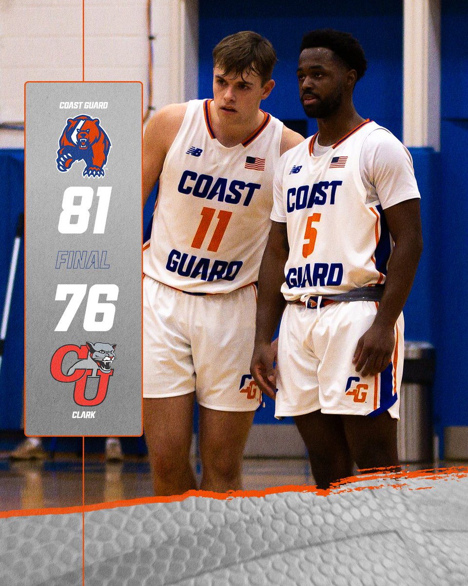 Coast Guard Men's Basketball tweet media