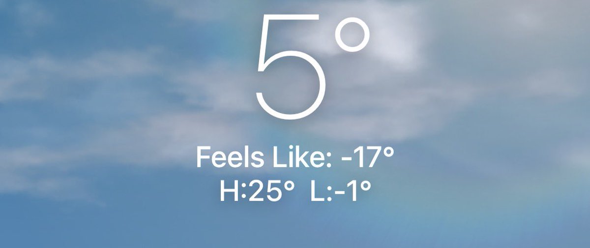 this weather is sick and twisted