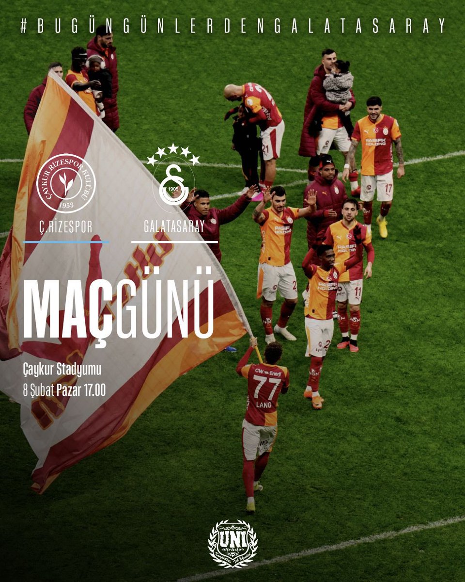 #BugünGünlerdenGALATASARAY #ultrAslanUNI