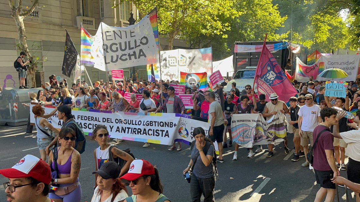 🏳️‍🌈🏳️‍⚧️ No a la reforma de Milei: la CTA se moviliza hoy en el marco de la II Marcha Antifascista y Antirracista.