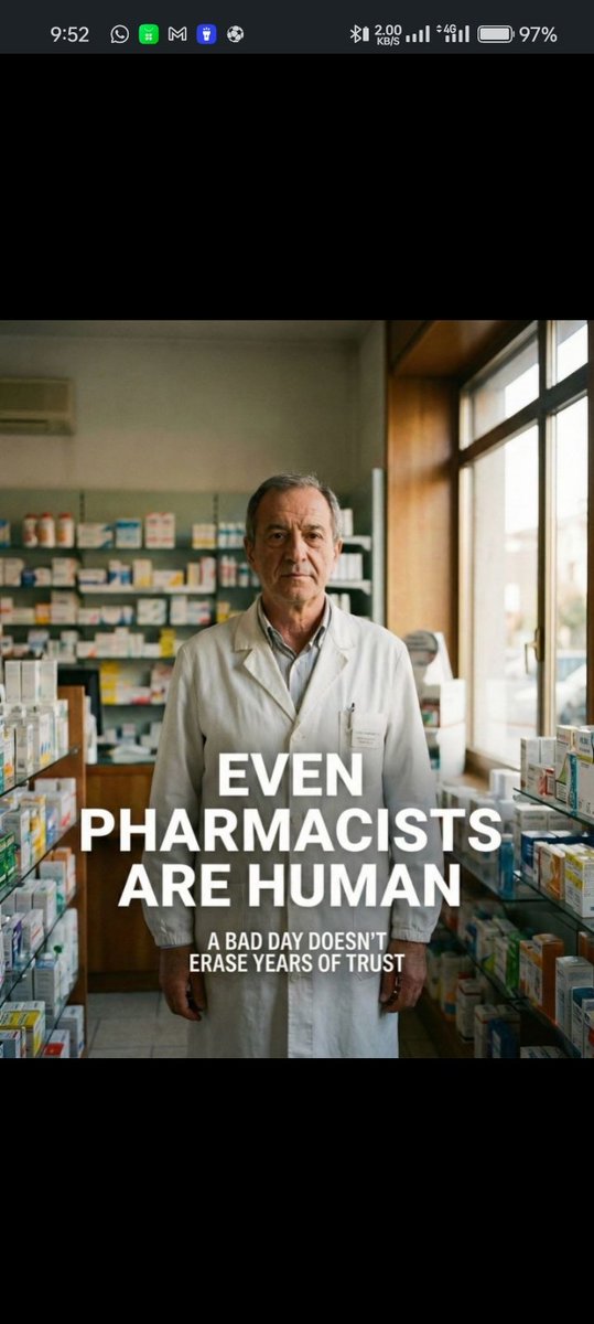 I saw this beautiful post on LinkedIn 🥹🥹❤️
In as much as it is not an excuse for pharmacists to falter, we need to recognize this and acknowledge our pharmacists as humans who have decided to be responsible for the health of the populace #pharmacist