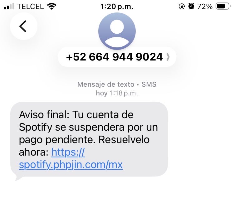 A_Luna_Ortega's tweet photo. @SpotifyMexico Alguien está haciendo fraude con tu nombre https://t.co/mXTs4k0htt