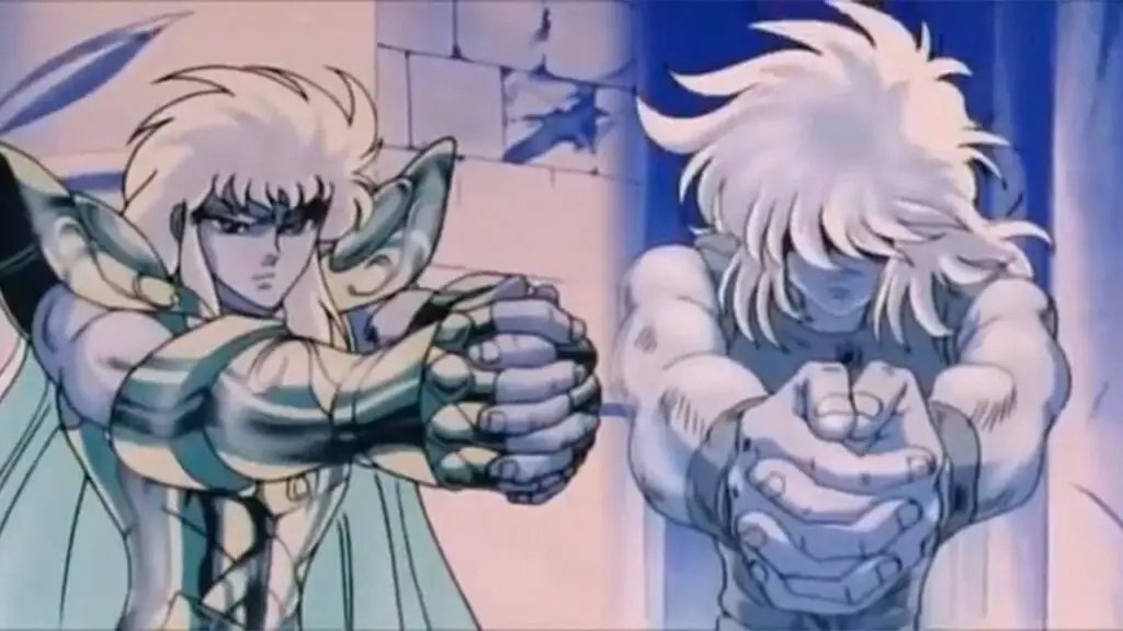 Camus: Du-vi-do tu alcançar o zero absoluto!
Hyoga: Ah é?
Camus: É! 
*corta pro Hyoga alcançando o zero absoluto simplesmente pq o Camus jogou o ragebait com essa intenção de deixá-lo mais forte*