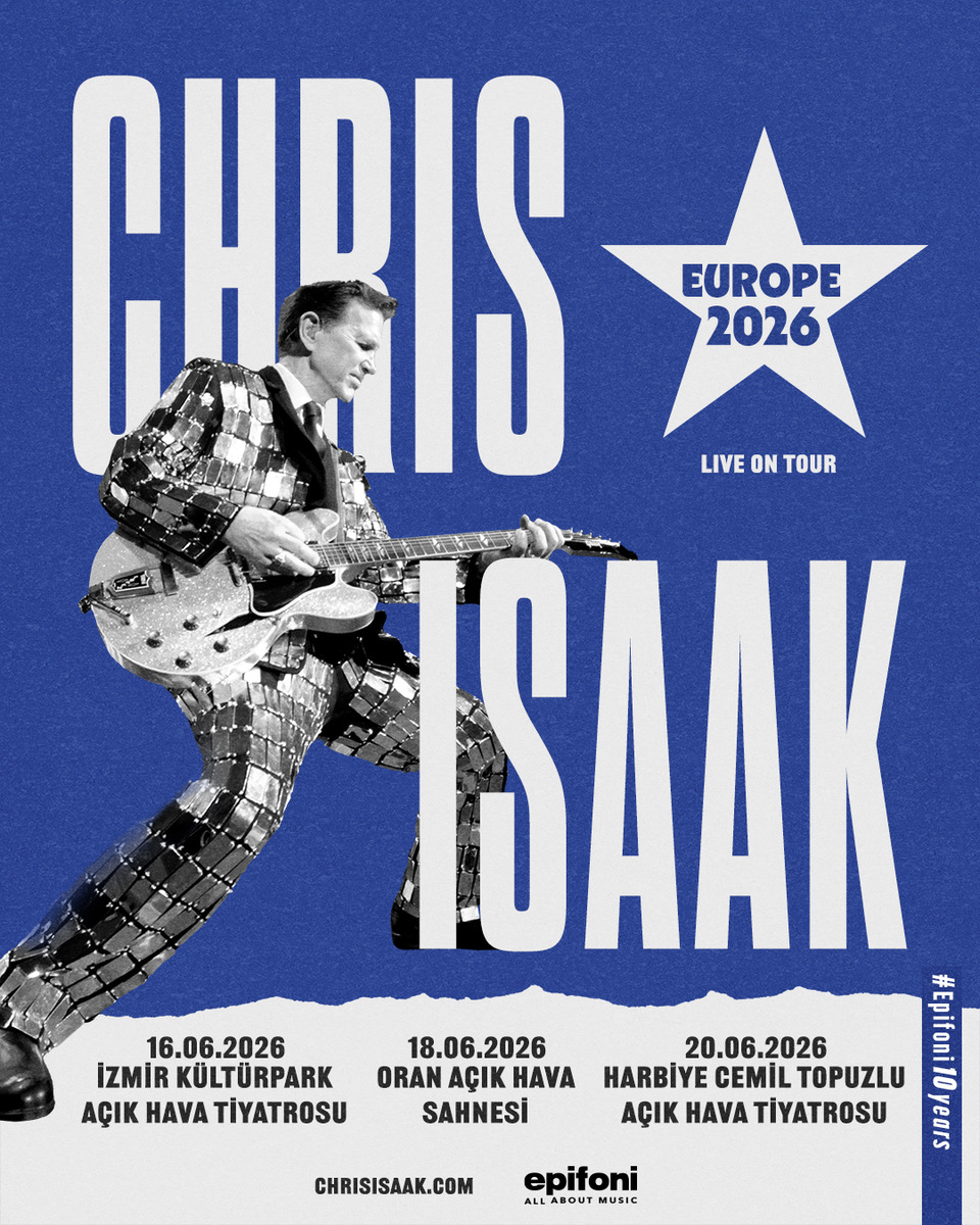 ChrisIsaak's tweet photo. Just Announced: June 16th, 18th and 20th I am headed to Turkey! Tickets on-sale Monday, February 9th, 12pm local time.

https://t.co/E2OYI78meg https://t.co/DzaDDOzPsD