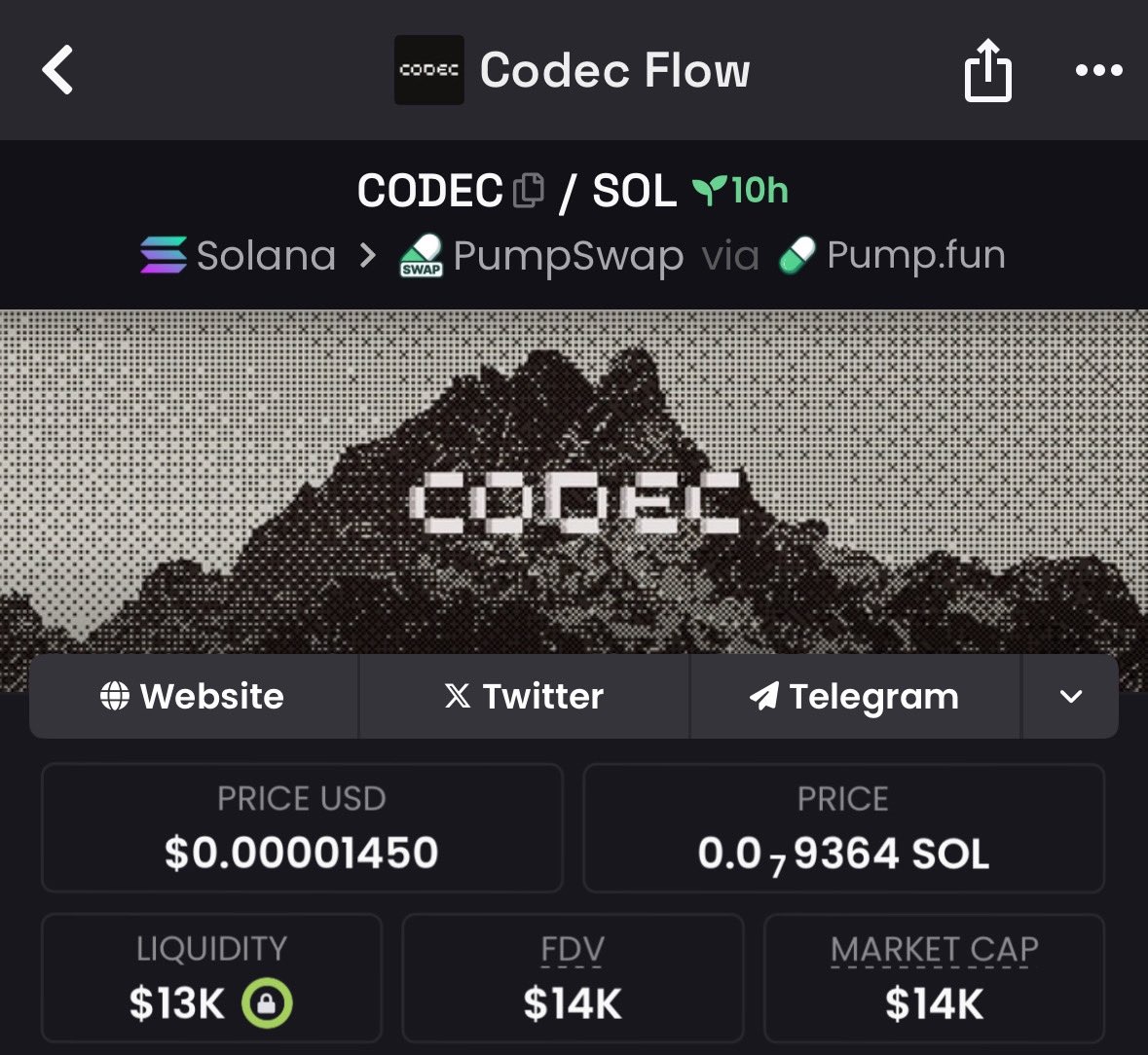 alpha memecoin tweet media