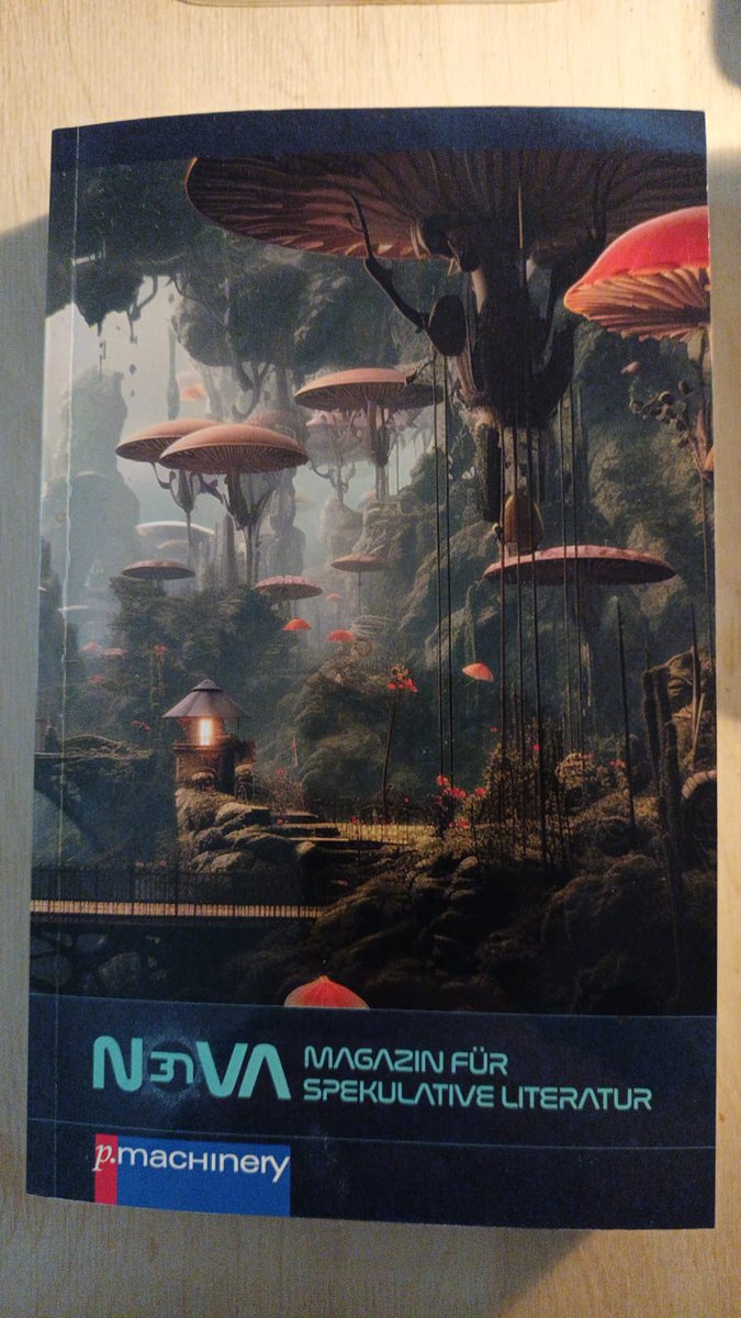 dillatext's tweet photo. My essay “Descendants of the Sun” was published in the 37th issue German SF magazine NOVA.
I'm playing around with the hypothesis of conscious sun against the idea to the “dead universe”, I also briefly touch on Bataille’s solar economy, Zapffe’s cosmic tragism, and Platonov. ☆ https://t.co/gQg8hQLjZq