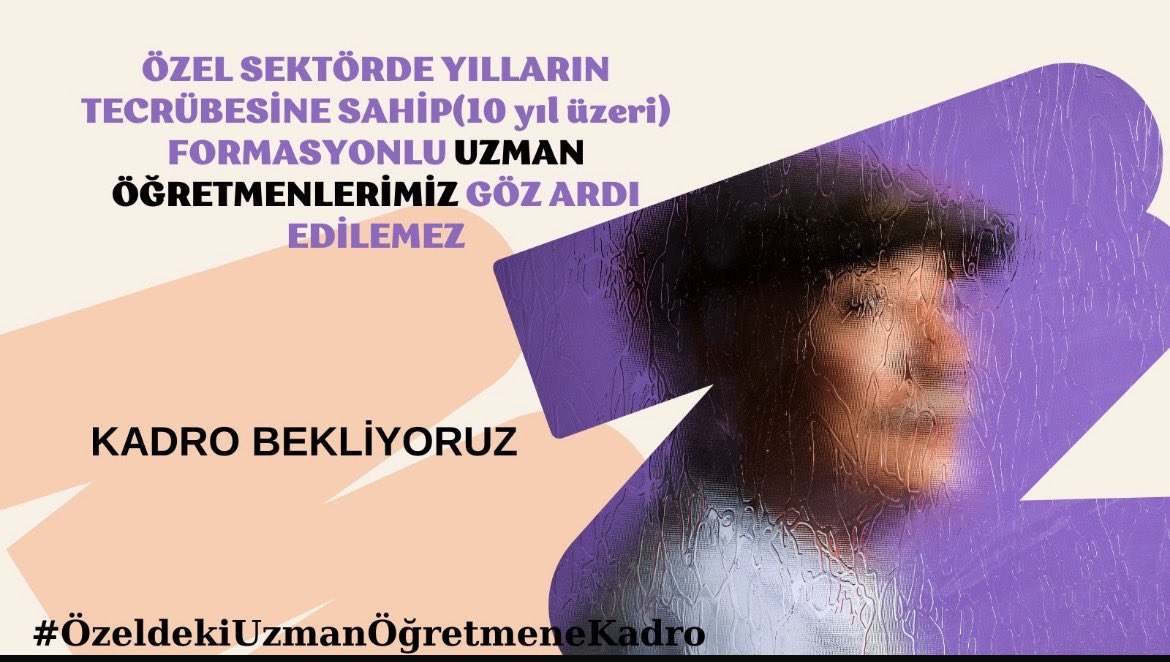 geomeoooo's tweet photo. @serakadigil #özelsektördekiuzmanöğretmenekadro 
Ortada büyük bir yanlış var.Ülkemizde 
-ücretli öğretmen 1 defaya mahsus atandı ayrıcalıklı
-dersane öğretmenleri 1 defaya mahsus atandı
formasyonu olup 10 yılın üzerinde özel okullarda formasyonlu olan uzman öğretmenler atanmadı🤔 https://t.co/xTyOFtRuEY