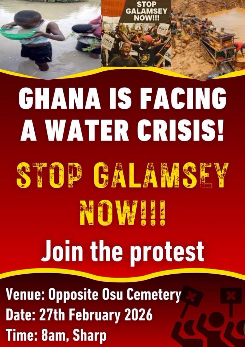 #StopGalamseyNow