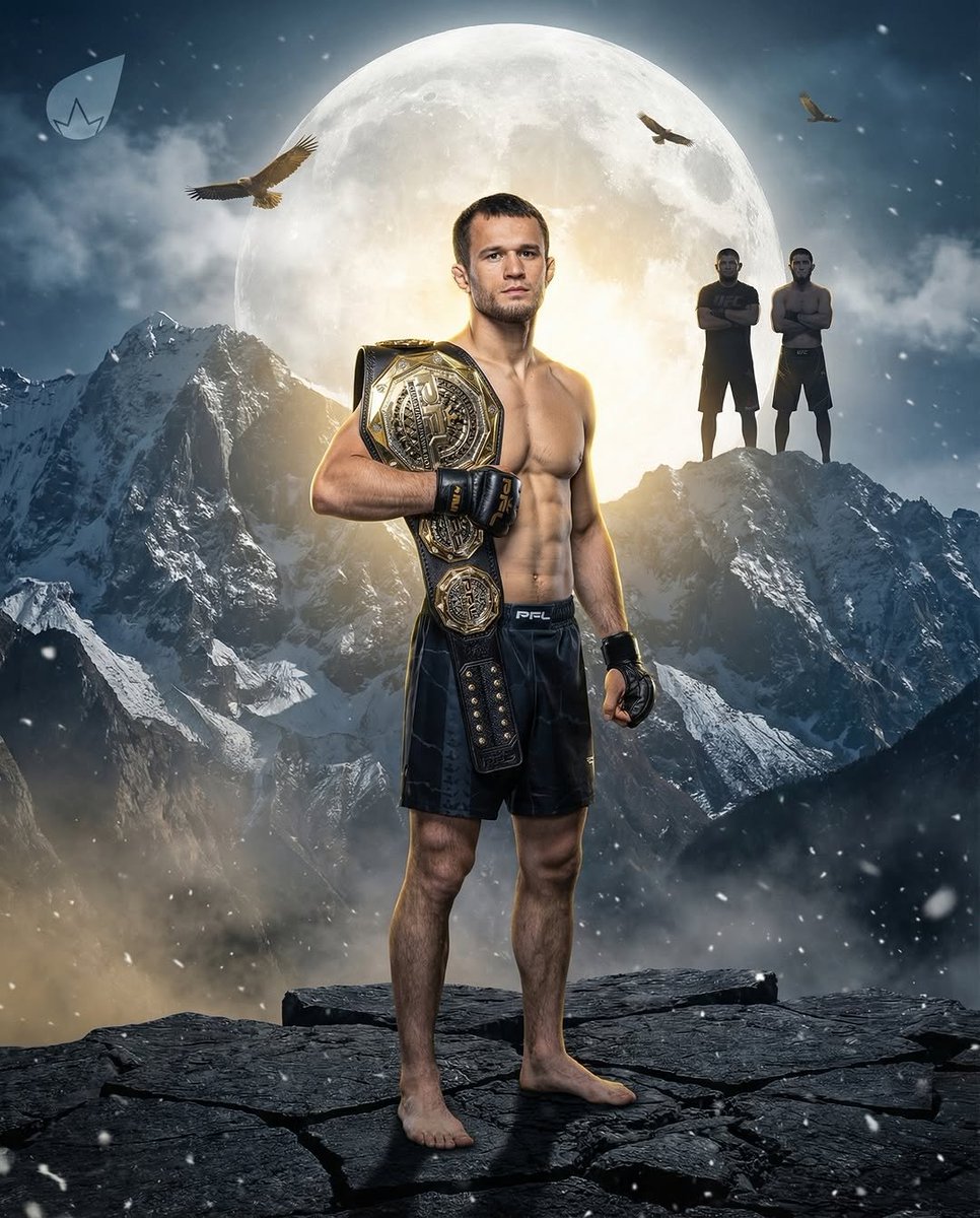 Usman Nurmagomedov wins by submission in the third round against Alfie Davis❗️

📸 La Sueur 

#RoadToDubai #nurmagomedov #pflmma #fightingmediaconcept