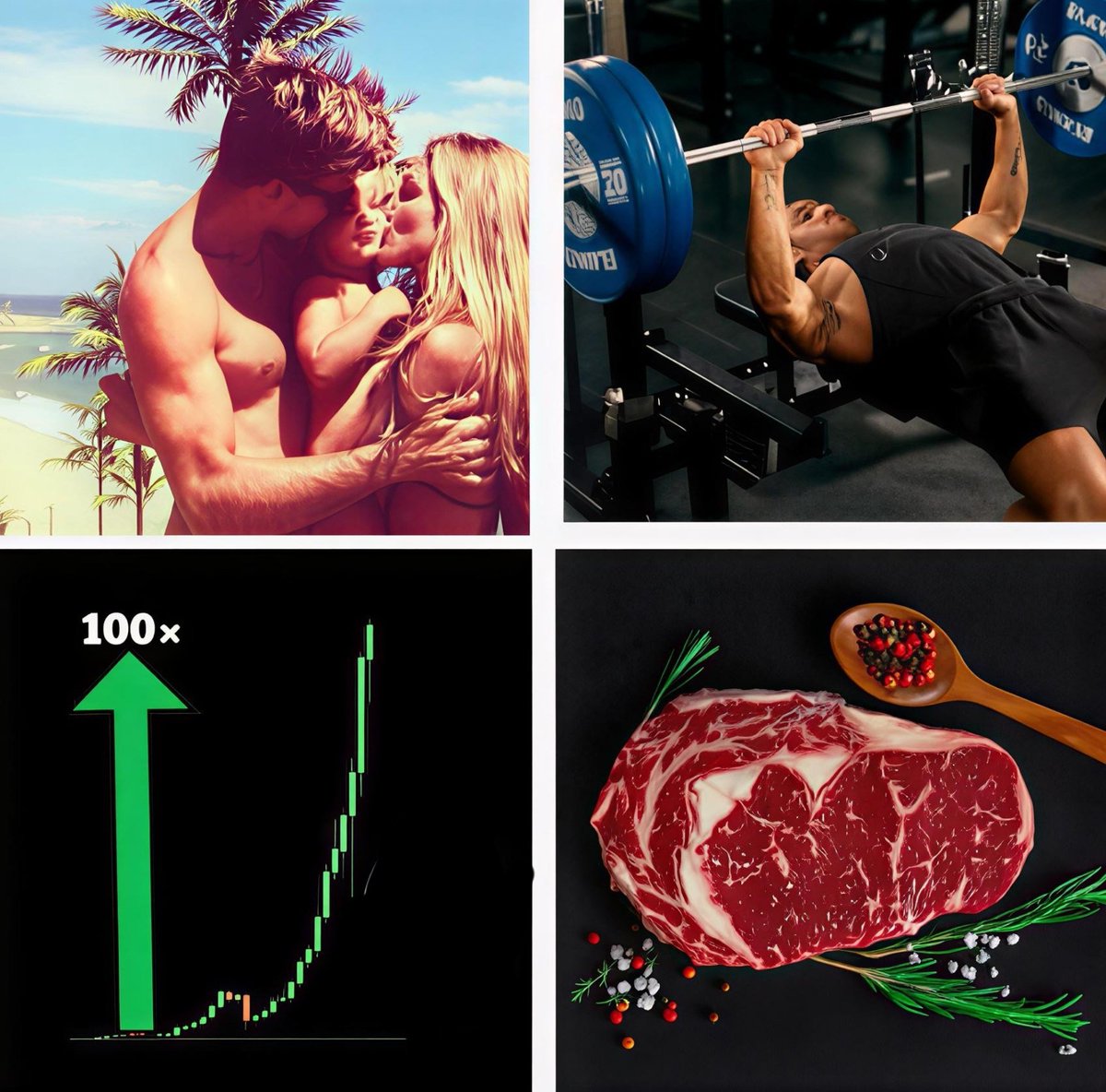 Men only need 4 things