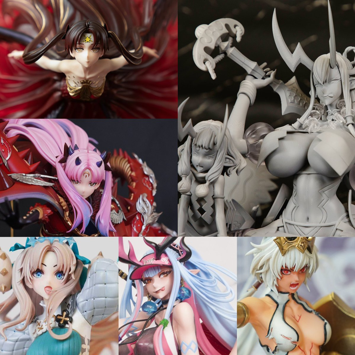 【ワンフェス2026冬】
翼神竜：6-16-15
新作
伊吹童子 セイバー 40,000円
スペース・イシュタル
宝具 原始宇宙に輝く王冠 90,000円

再版
伊吹童子 水着 30,000円
カイニス 30,000円
スペース・エレシュキガル 30,000円
よろしくお願いします！
#WF2026W #WF2026冬 #ワンフェス2026冬 #ワンフェス2026