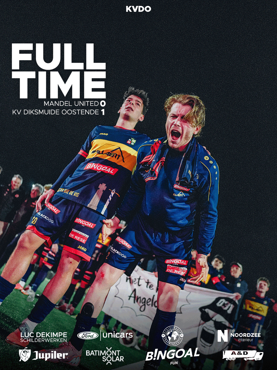 KV Diksmuide Oostende tweet media