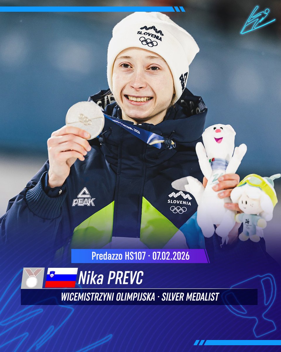 Skijumpingpl's tweet image. Medalistki konkursu indywidualnego na normalnej skoczni #MilanoCortina2026!

🥇🇳🇴 Anna Odine #Stroem
🥈🇸🇮 Nika #Prevc
🥉🇯🇵 Nozomi #Maruyama

#skijumpingfamily