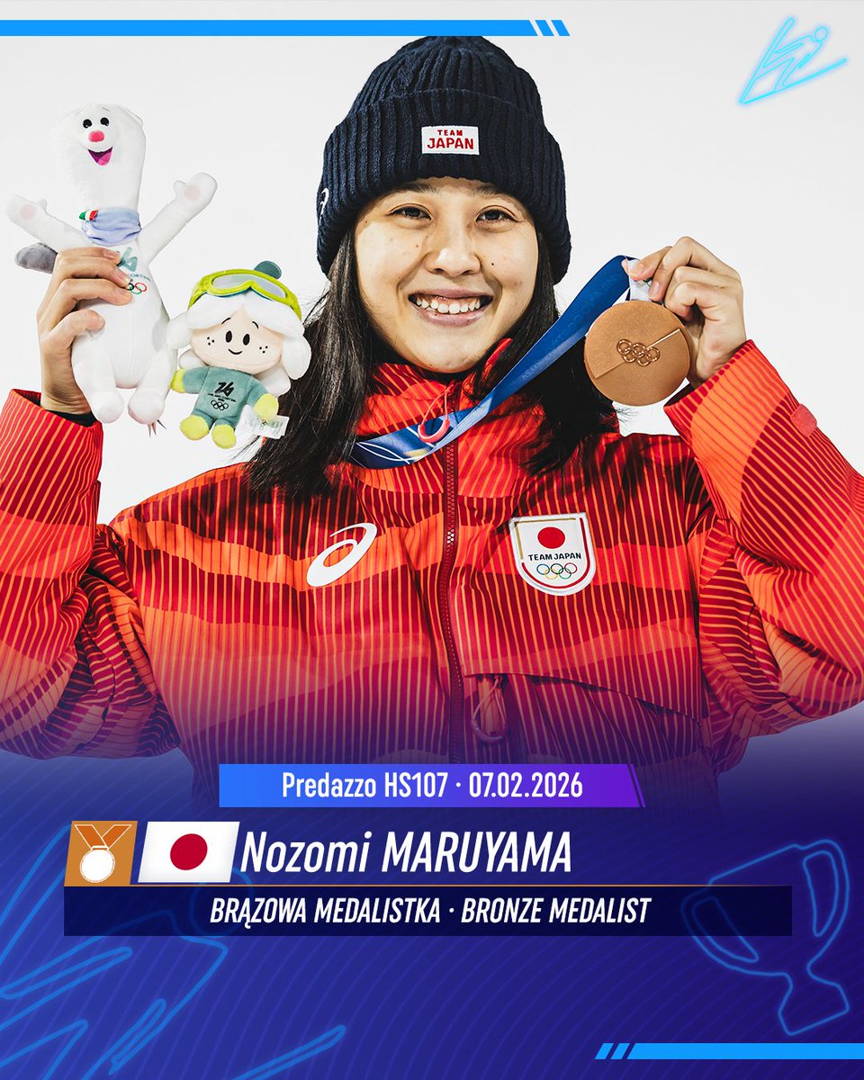 Skijumpingpl's tweet image. Medalistki konkursu indywidualnego na normalnej skoczni #MilanoCortina2026!

🥇🇳🇴 Anna Odine #Stroem
🥈🇸🇮 Nika #Prevc
🥉🇯🇵 Nozomi #Maruyama

#skijumpingfamily