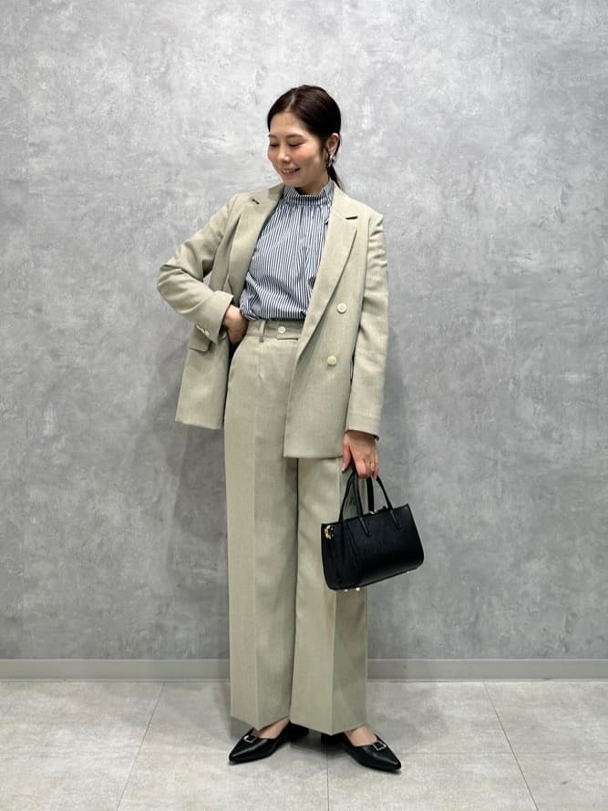 オンオフ兼用でお使いいただけるダブルジャケット👗商品詳細はコチラ