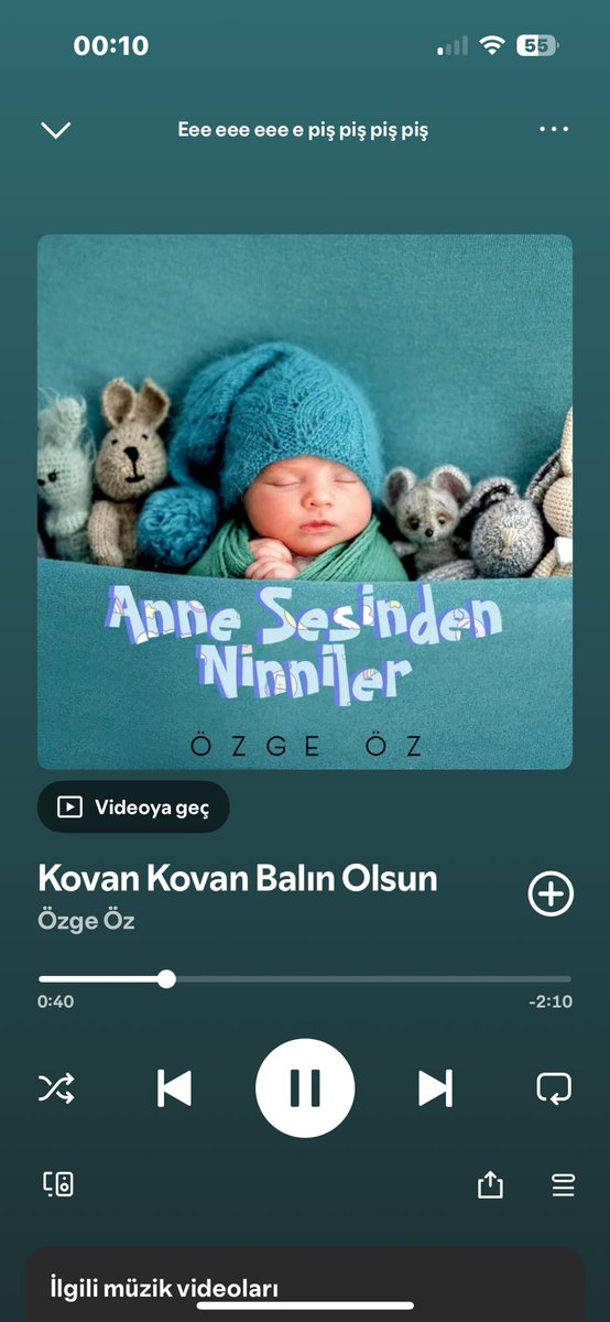 ucanelvan's tweet photo. İpeğim bebekken Spotify ‘de en çok dinlediğim şarkıcıydı🙃
Şimdi tekrardan yeniden teyzeliik #DenizAksel 🙈🙃🥲 https://t.co/9C79kugF6D