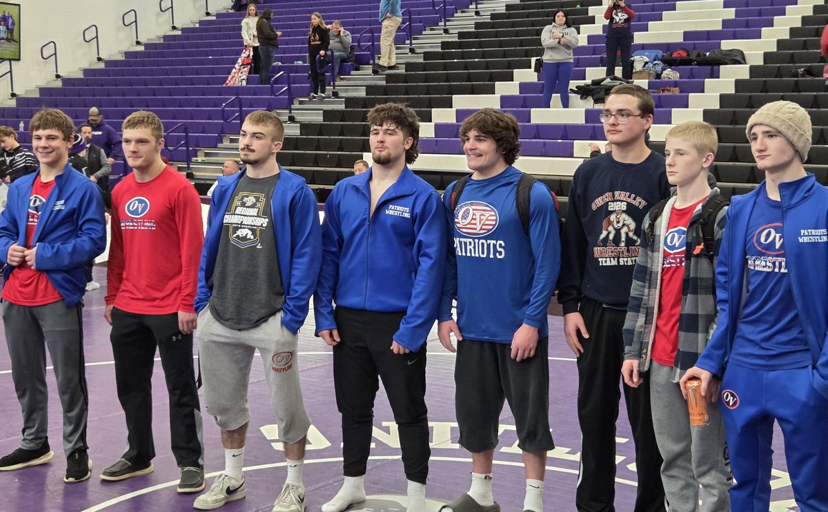 Owen Valley's 8 semi-state qualifiers are a program record. Previous best was 7.