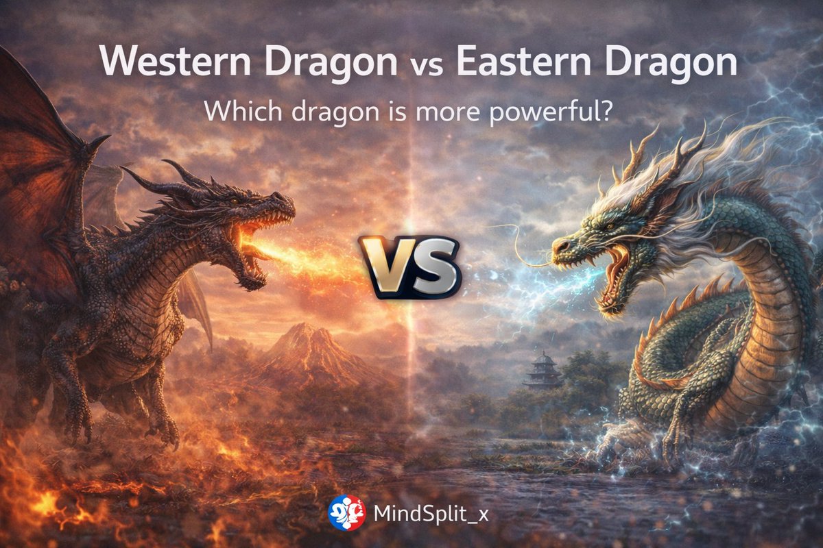 MindSplit_x's tweet photo. 서양 용 vs 동양 용 누가더 쎄보이나요??
Western Dragon vs Eastern Dragon
#MindSplit #Balancegame https://t.co/ksMBdGTMjA