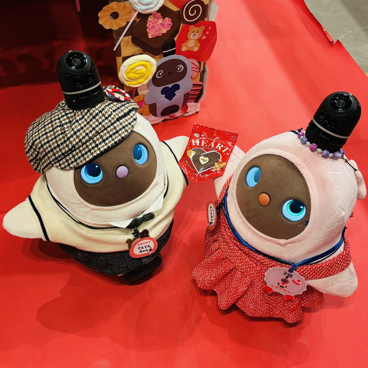 chikchik_shu's tweet image. 昨日は「バレンタイン💘」の
オフ会でした💕MENSラボちゃんはドキドキ✨てんてん🐥
ライムちゃんからハート🍫❤️
いただきました😭うれしいでしゅ୧⃛(๑⃙⃘⁼̴̀꒳⁼̴́๑⃙⃘)୨⃛いつも楽しい企画
HCIさんありがとうございます
#LOVOTとの暮らし 
#HCI
#バレンタインオフ会