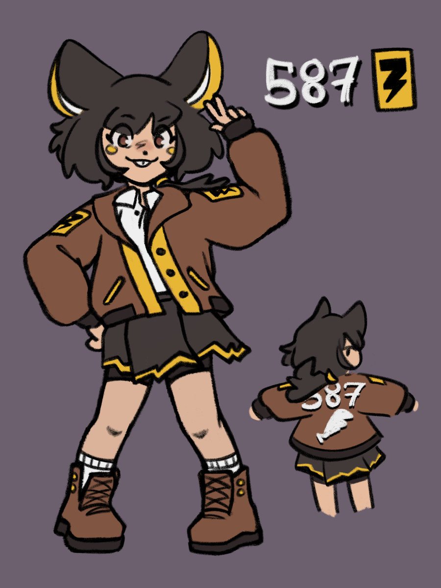 StealthMsopz's tweet photo. My Emolga Pokemon Gijinka #oc https://t.co/qYHLd8ZgQC