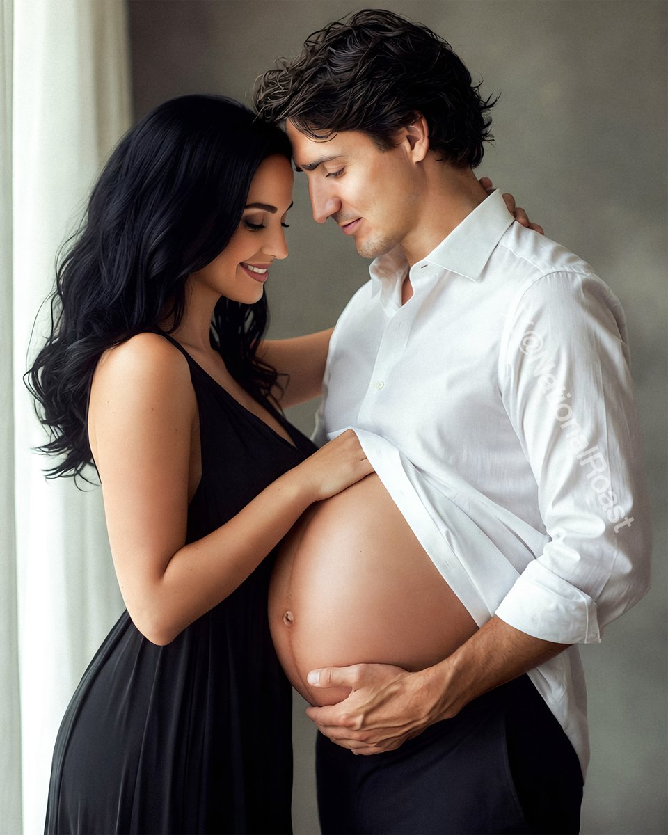 NationalRoast's tweet photo. BREAKING: Katy Perry &amp; Justin Trudeau announce they are pregnant with their second black Astronaut. https://t.co/4JJxRRNcrl