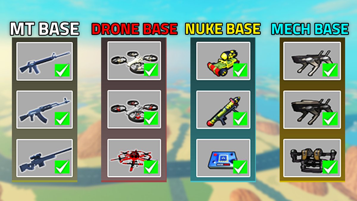 Which base progression has the BEST Rewards in #MilitaryTycoon on #Roblox 🔥👀?