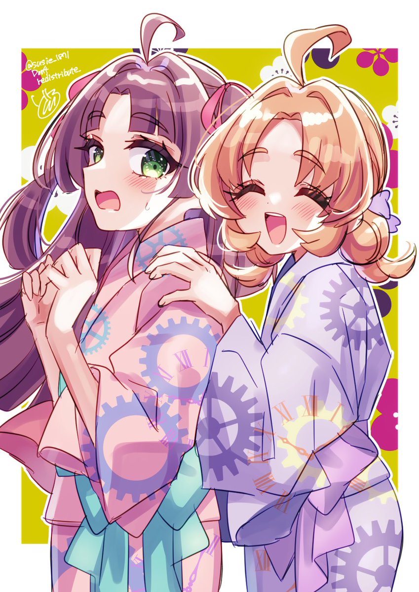 極楽湯コラボの浴衣姿かわいい♨️
新キャラジェット先輩も出てますます見逃せない!
#たんプリ
#precure 