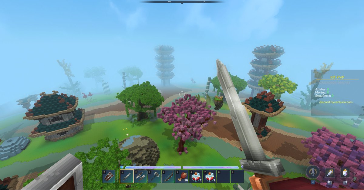 🚨 A ARENA ABRIU!

Quer treinar seu PvP ou fazer aquela sequência insana de kills?

O novo KitPvP chegou para separar os iniciantes das lendas. 🏆

• Combate Fluido • Foco em Habilidade • Sistema de Streaks

👇 Jogue agora: 🔗 hyventuria.com

#Hytale #Gaming #Update