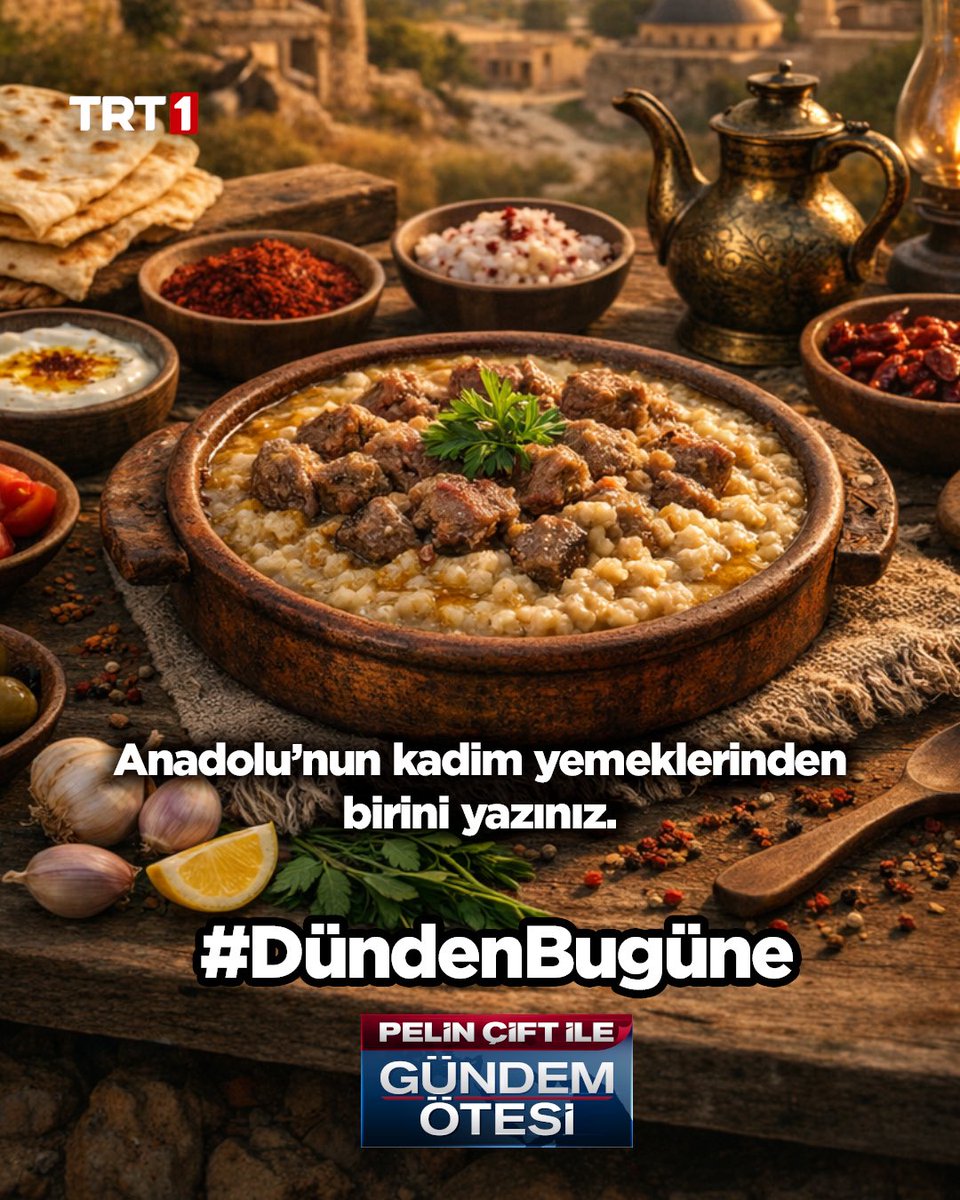 Cevaplarınızı, #DündenBugüne etiketiyle bekliyoruz.