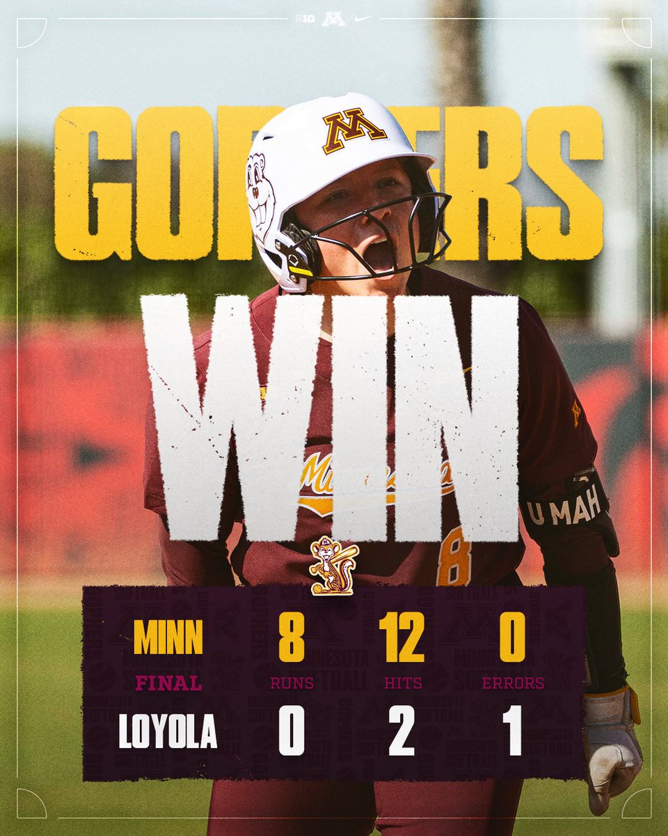 Minnesota Softball tweet media