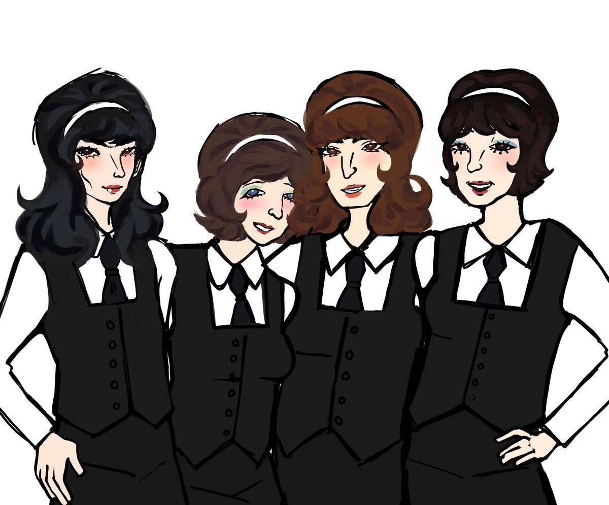 t1m0thygrub's tweet image. girls!
#thebeatles