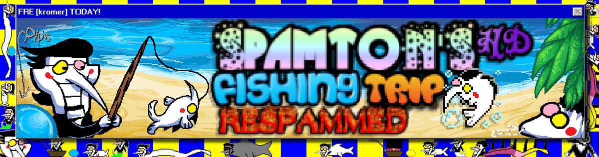 Spamton's Fishing Trip HD Respammed tweet media