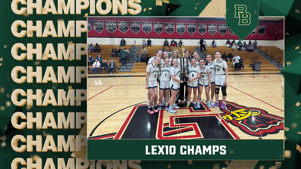 RBHSwbb's tweet photo. 🏆 CHAMPIONS! Congrats to our Lakeside MS team on an incredible UNDEFEATED season. So proud of your hard work, dedication, and heart. You did it! #THEYGOTNEXT #LEX10CHAMPIONS https://t.co/5xsVFqG3Qe