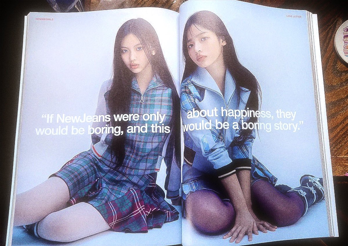 "if newjeans were only about happiness, they would be boring, and this would be a boring story" ⋆˙⟡ ♡