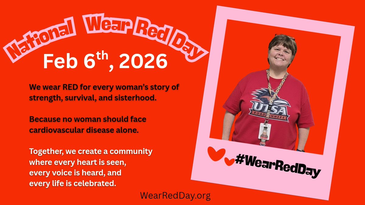 #SkyhawkPride #MedinasMarvels #wearredandgive #skyhawkpride #goredforwomen