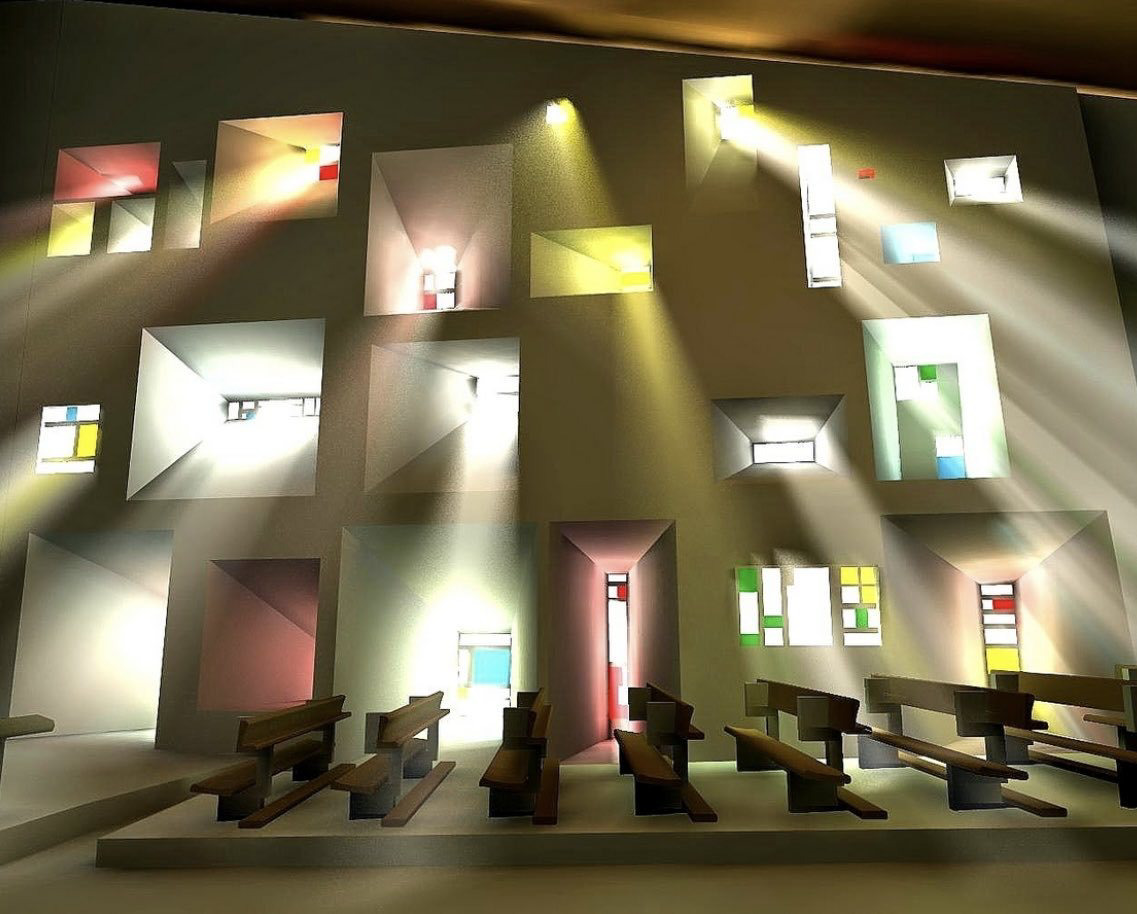 Notre Dame du Haut, Le Corbusier.