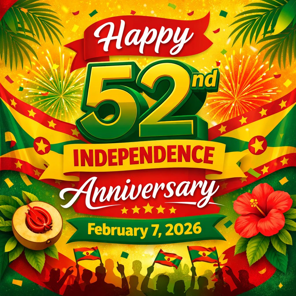 Happy Independence Grenada! 🇬🇩🔴🟡🟢 Lickle but TALLAWAH 💪 #Grenada #473Proud #grenada52