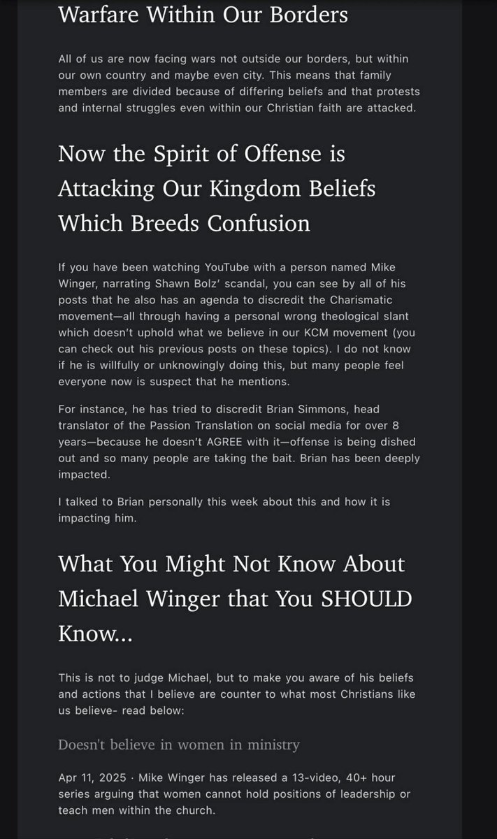 Mike Winger tweet media