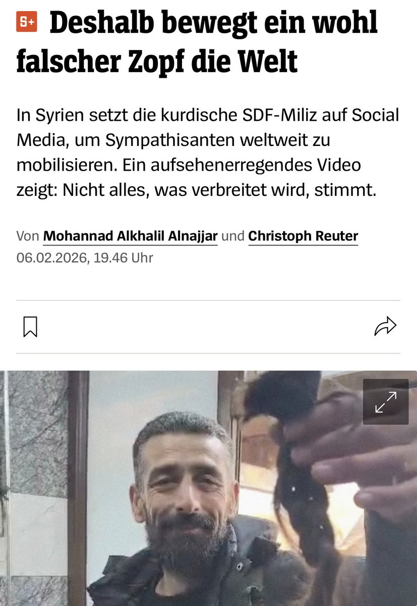 Ein zutiefst irritierender Artikel von Mohannad Alkhalil Alnajjar und Christoph Reuter. Das frauenfeindliche Video eines syrischen Islamisten wird relativiert und der weltweite Protest dagegen als Propaganda diffamiert. Ist das wirklich noch Meinungsjournalismus, <a href="/derspiegel/">DER SPIEGEL</a>?