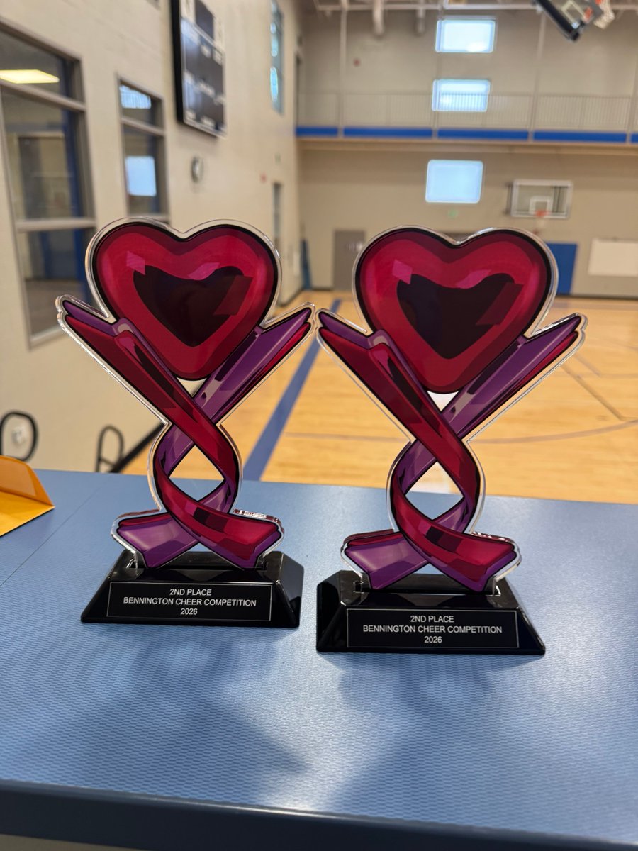 LSBCheer's tweet image. Congratulations to the Competition Team on placing 2nd in both Game Day B and Non-Tumbling B at the Bennington Competition #ClawsOut #GoGrizzGo