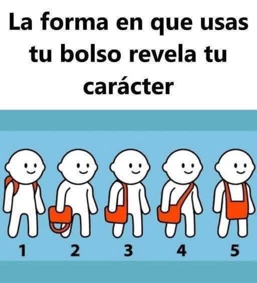 DiegoRoyet41761's tweet photo. La forma en que usas tu bolso revela tú carácter https://t.co/XPR4qRaBWz